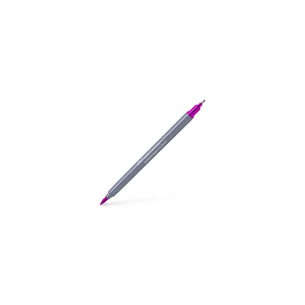 Faber-Castell, Markers, Art & School, AquaDual, 626641, Magenta Bright